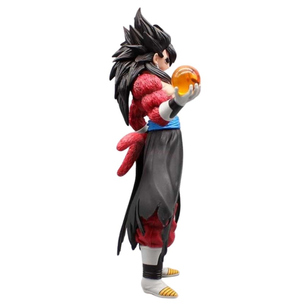 DBZ Super Saiyan Vegito SSJ4 with Dragon Ball Action Figure PVC Anime Figurine Multicolour