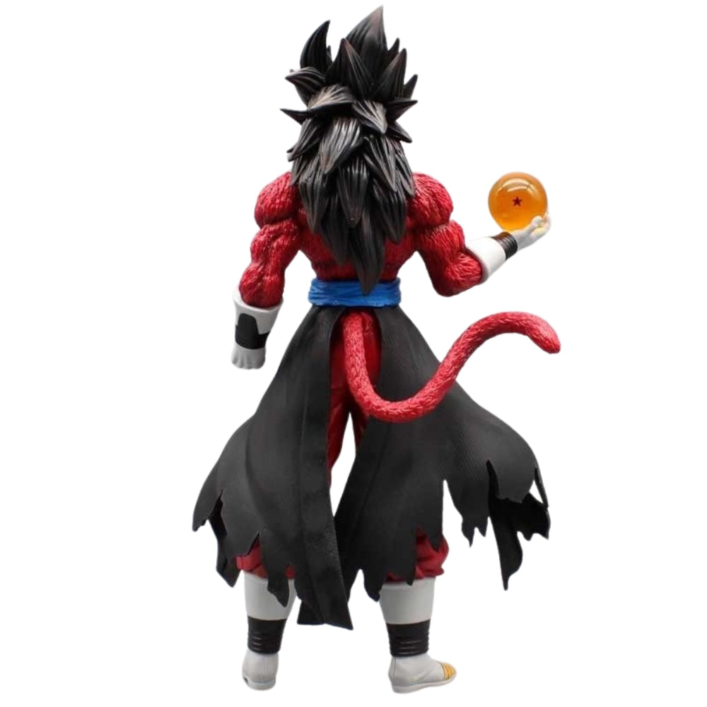 DBZ Super Saiyan Vegito SSJ4 with Dragon Ball Action Figure PVC Anime Figurine Multicolour