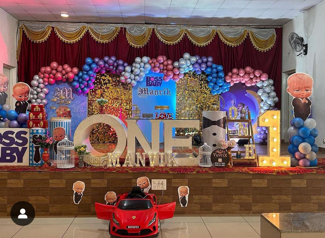 First Birthday Decoration
