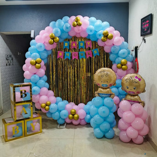 Baby Shower Decoration Pink & Blue