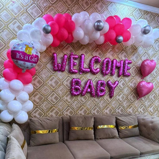 Welcome Baby With Heart