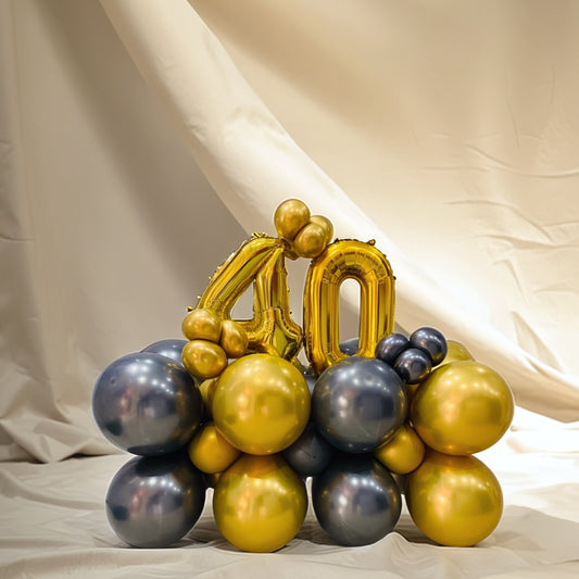 Surprise Decoration Black & Golden Decor