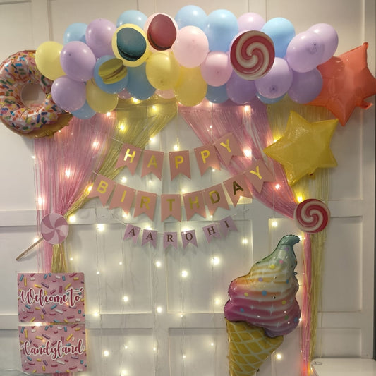 Candy Decoration for Birthday