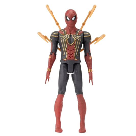 Ridhimani Avengers Union Legend Titan Hero Series 12-Inch Iron Spiderman Action Figure Toy