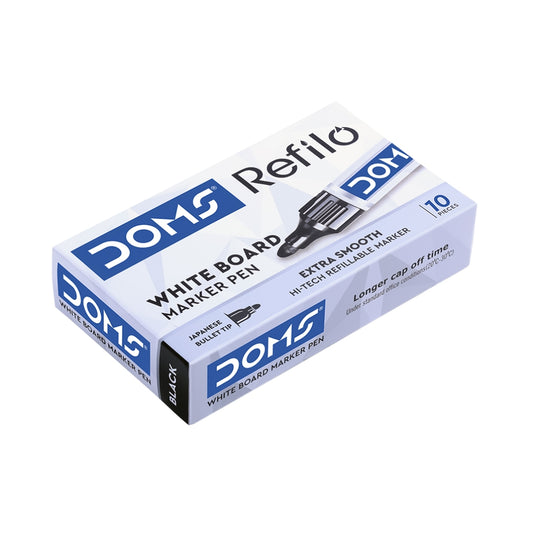 DOMS Refilo White Board Marker ( Pack of 10 )