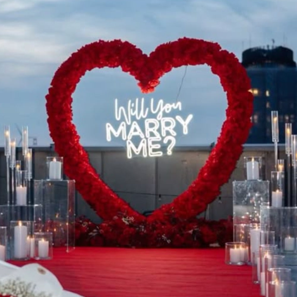 Will You Marry Me Decor