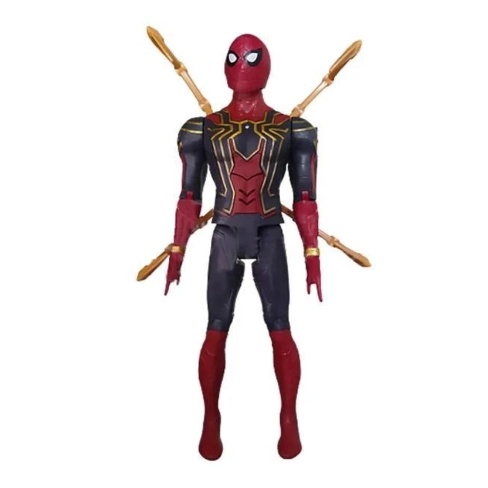 Ridhimani Avengers Union Legend Titan Hero Series 12-Inch Iron Spiderman Action Figure Toy