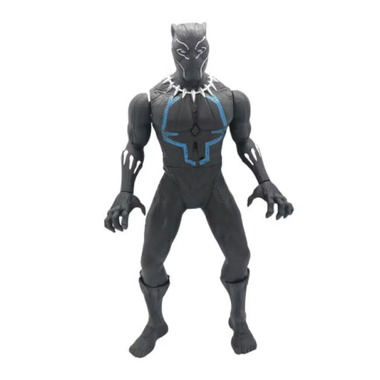 Marvel Avengers Union Legend Titan Hero Series 12-Inch Black Panther Action Figure Toy with Lights.