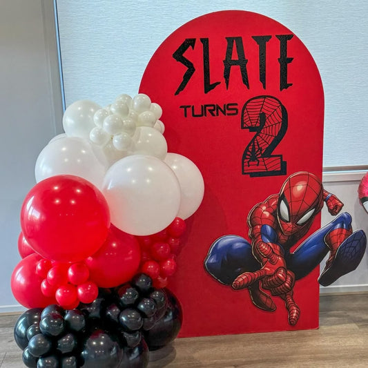 Spiderman theme decoration