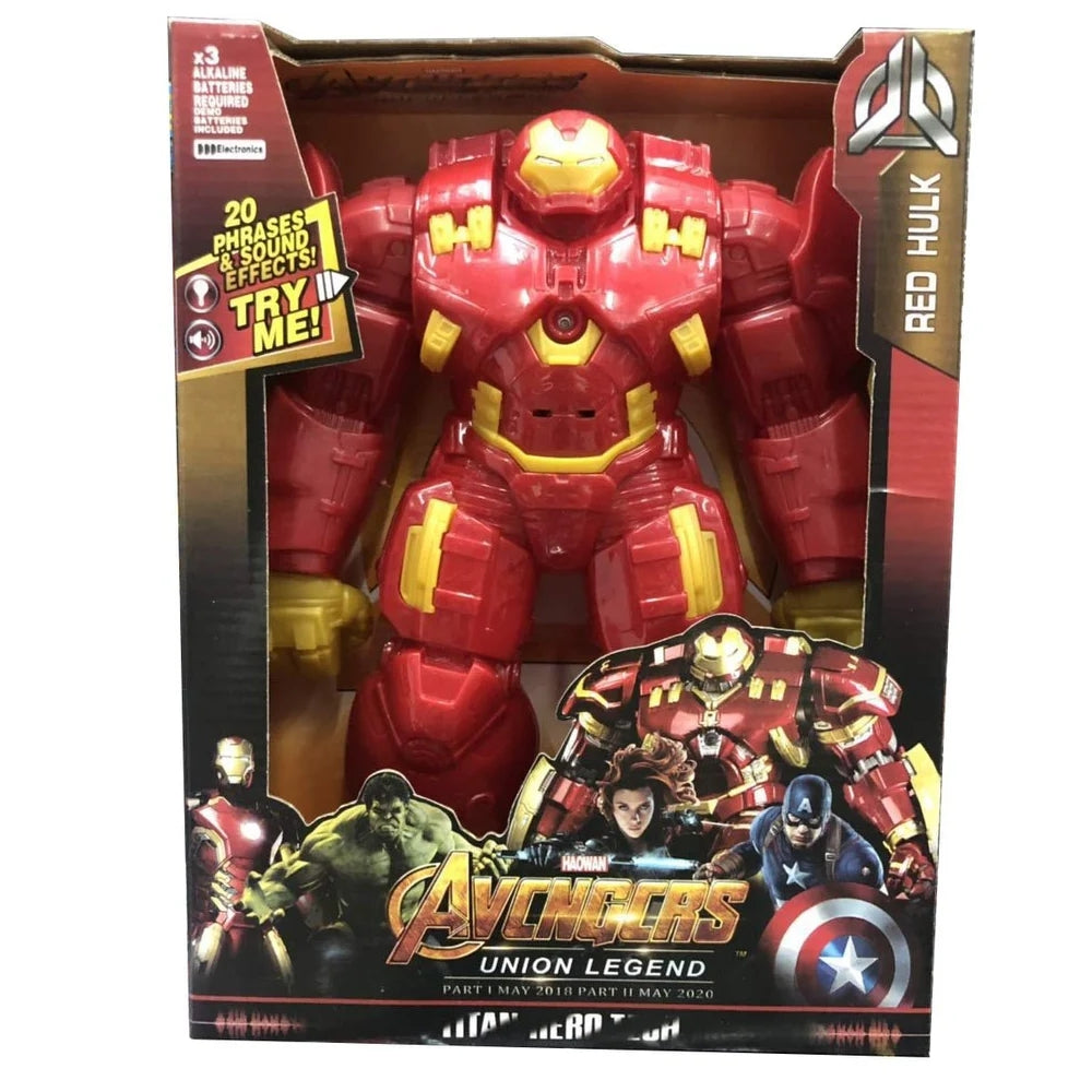 Ridhimani 12 Inch Hulk Buster Action Figure Toy - Marvel Avengers Union Legend Titan Hero Series