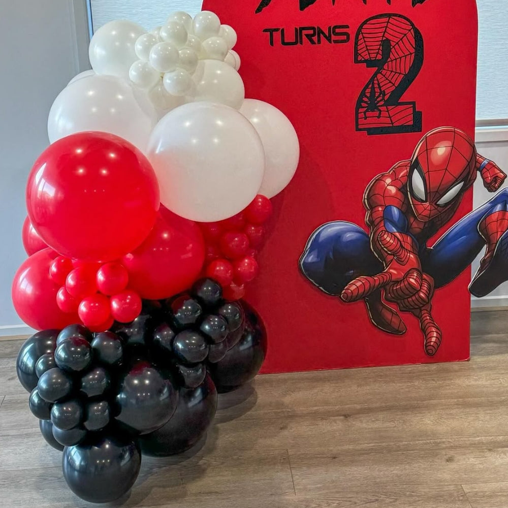 Spiderman theme decoration