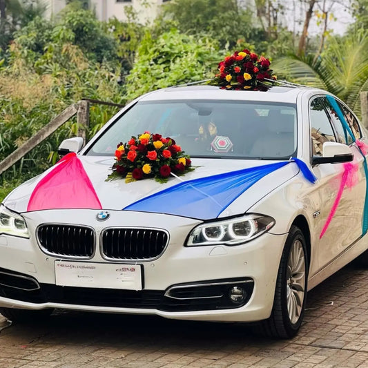 BMW Car decoration for wedding
