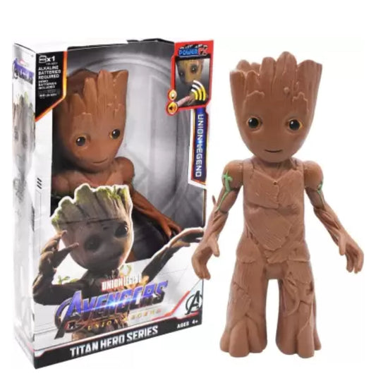 Ridhimani Avengers Union Legend Series 12-Inch Baby Groot Toy | I am Groot Action Figure
