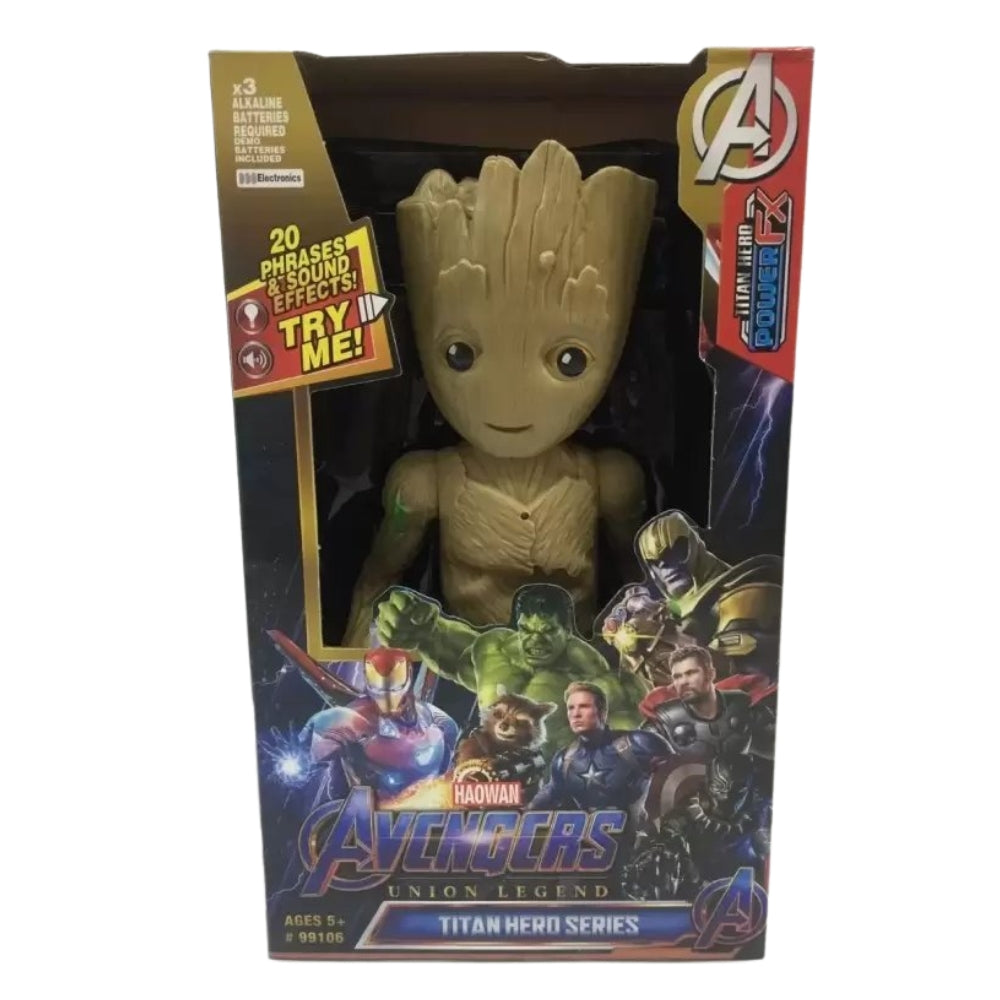 Ridhimani Avengers Union Legend Series 12-Inch Baby Groot Toy | I am Groot Action Figure