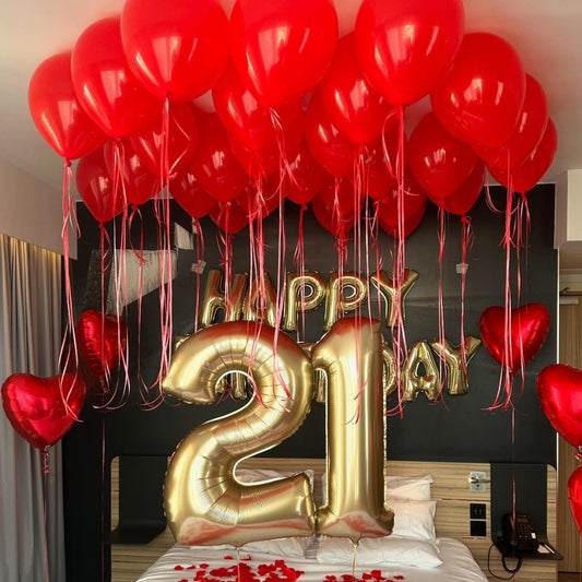 Birthday Decoration Red theme