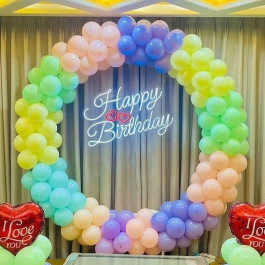Ring Birthday Decoration