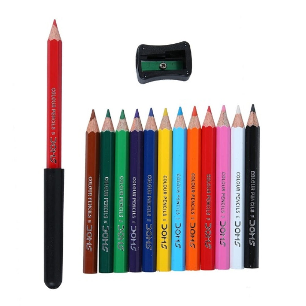 Doms Pencil Colors 12 Shades - 85mm