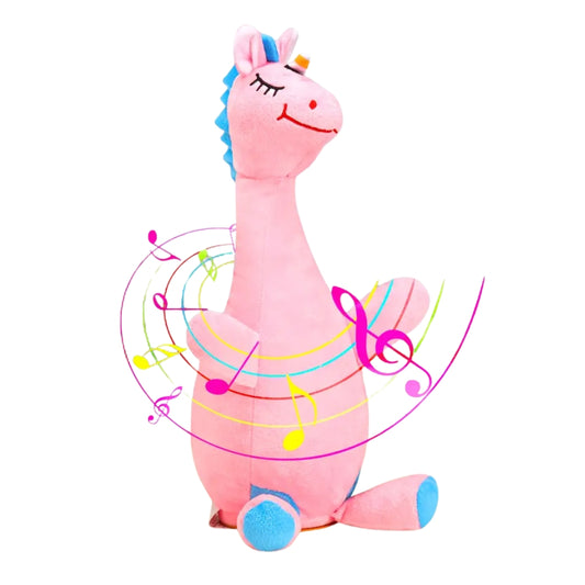 Dancing Talking Unicorn Soft Toy for Kids, Wriggle & Singing Recording Plush Toy