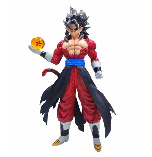 DBZ Super Saiyan Vegito SSJ4 with Dragon Ball Action Figure PVC Anime Figurine Multicolour