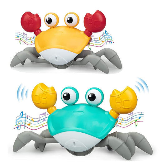 Dancing Induction Electric Crawling Crab Musical Toy