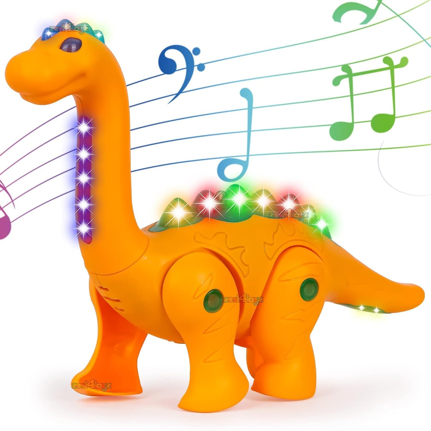 Long Neck Walking Dinosaur Toy, Pet Electric Dino Musical toys for Kids