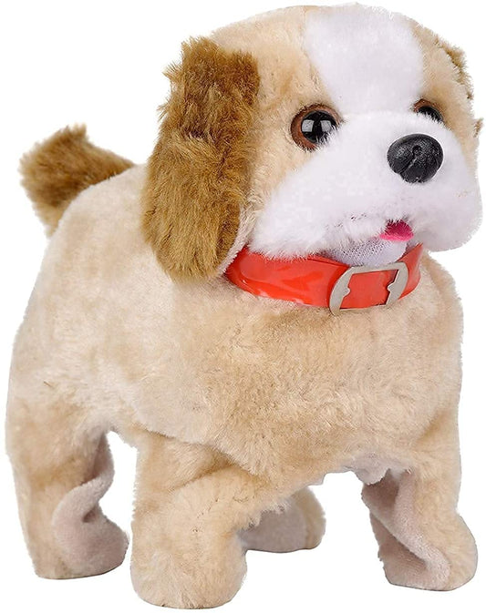 Jumping, Walking and Barking Dog Soft Toy Fantastic Puppy Battery Operated Back Flip Jumping Dog Jump Run Toy Kid (Jumping Dog)