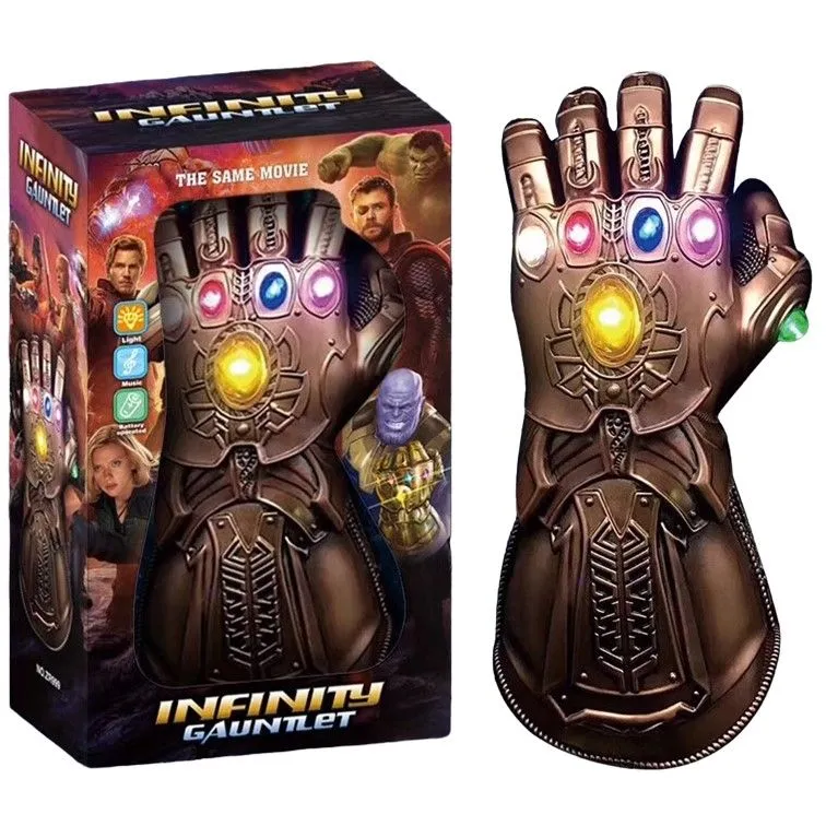 Avengers Infinity Gauntlet Thanos Glove for Kids with 6 LED Light & Music