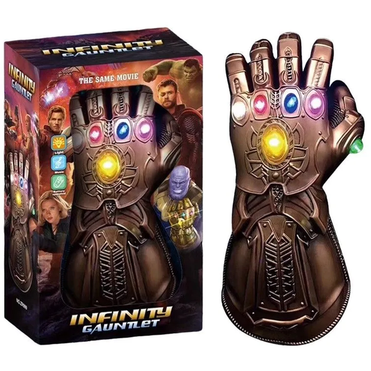 Avengers Infinity Gauntlet Thanos Glove for Kids with 6 LED Light & Music