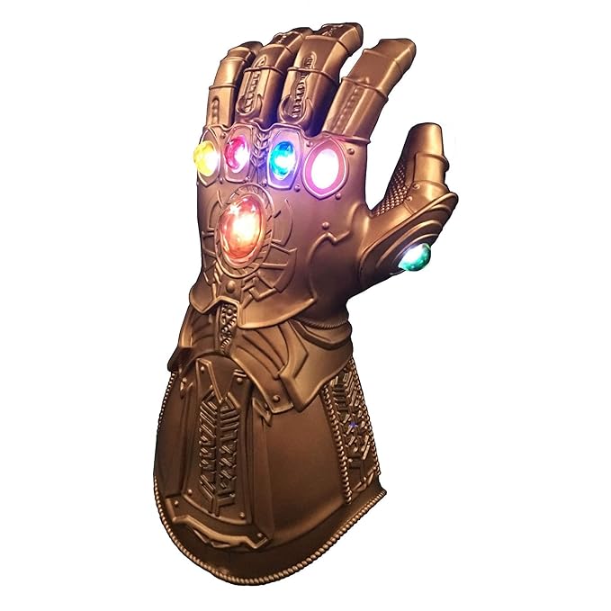 Avengers Infinity Gauntlet Thanos Glove for Kids with 6 LED Light & Music