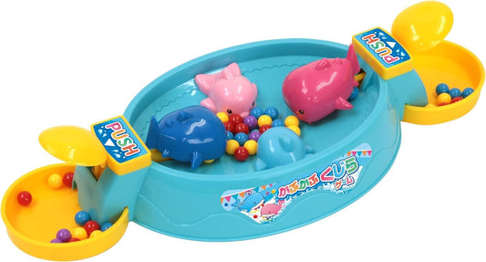 Ocean-Themed Dolphin Scramble Game, Interactive Dolphin Ball Collection Game Toy