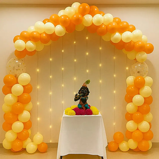 Janmashtami Festive Balloon Backdrop Kit