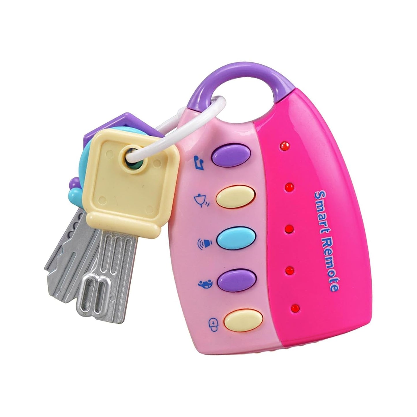 Car Keys Toy Educational Portable Remote Key for Baby Infant Tooth Soother Teether Toy