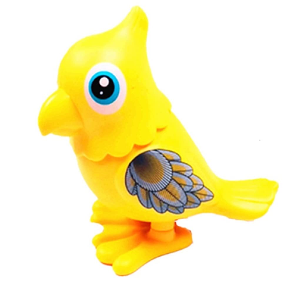 Mini Leaping Parrot Wind-up Happy Jumping Parrot Toy for Kids
