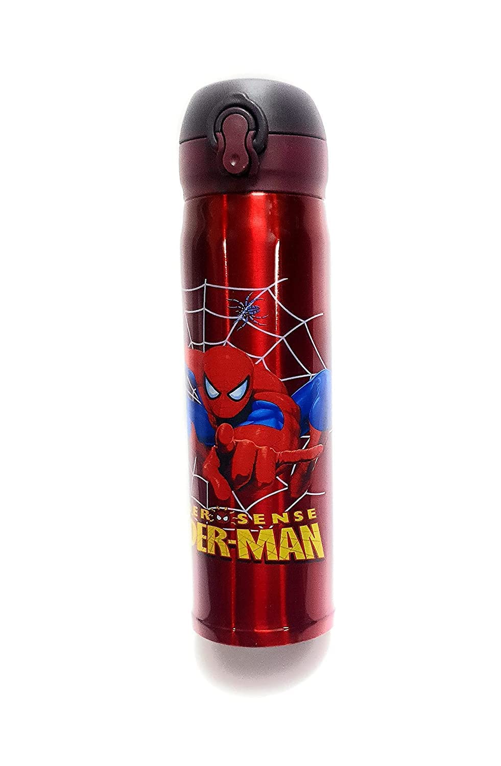 Spiderman Stainless Steel Spiderman Water Bottle for Kids (500 ML)
