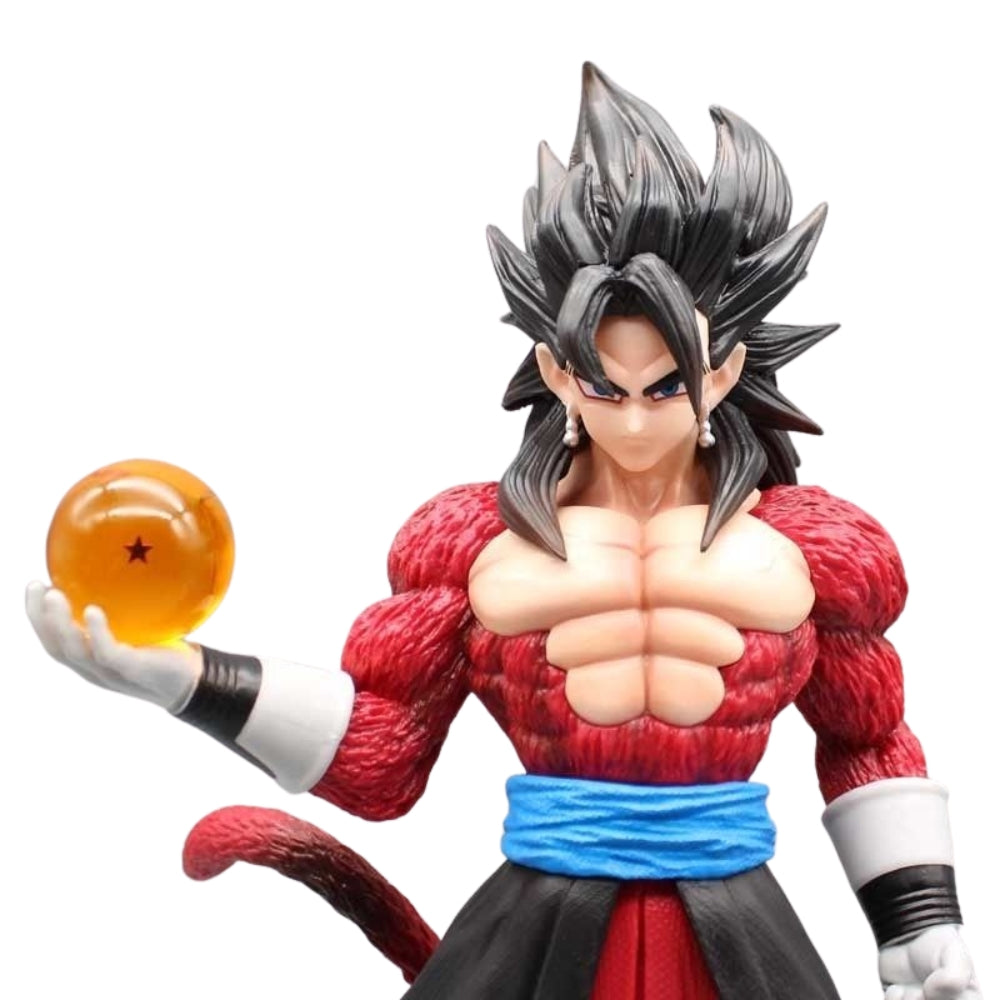 DBZ Super Saiyan Vegito SSJ4 with Dragon Ball Action Figure PVC Anime Figurine Multicolour