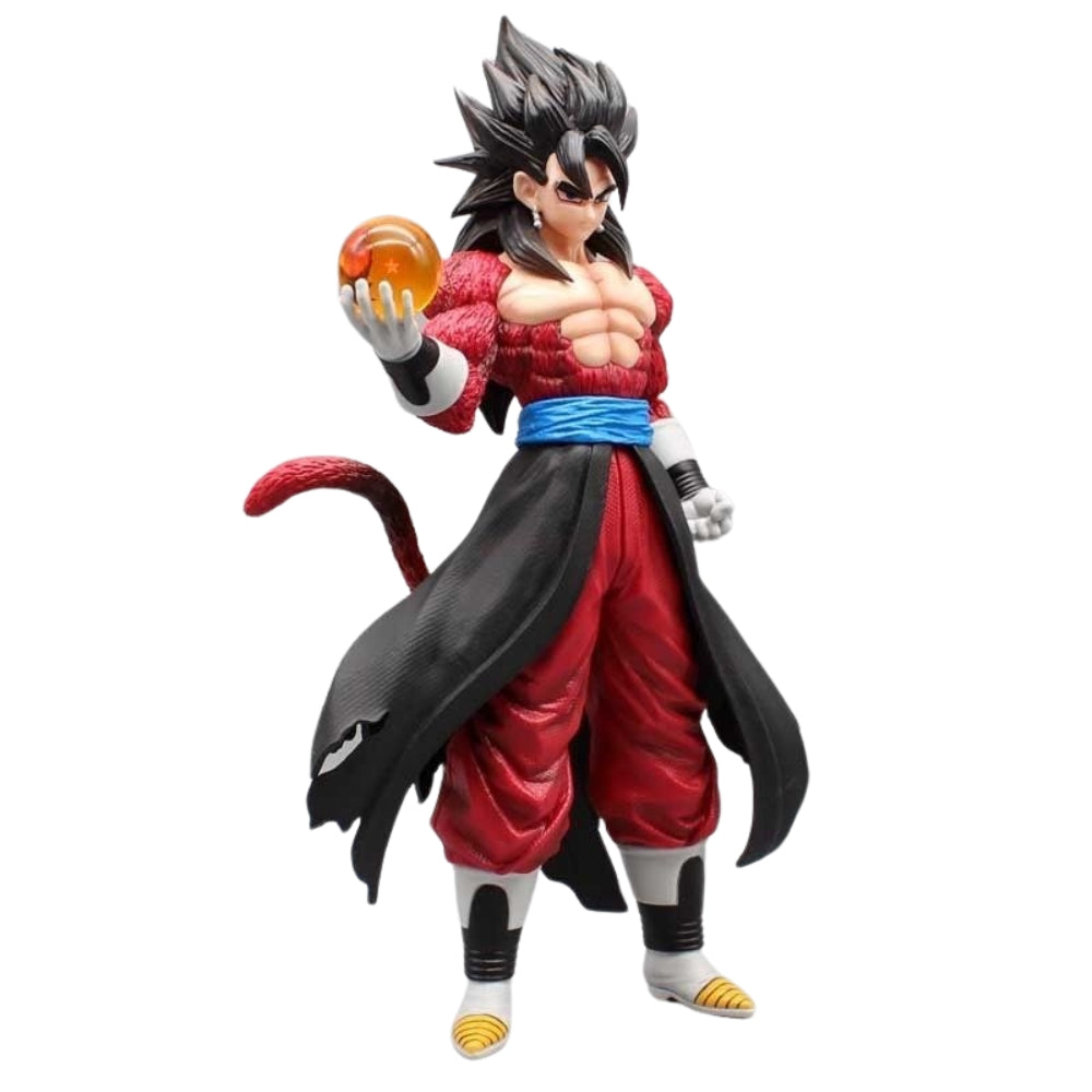 DBZ Super Saiyan Vegito SSJ4 with Dragon Ball Action Figure PVC Anime Figurine Multicolour